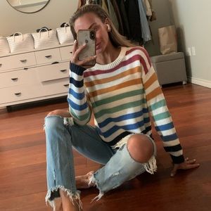 AE • Striped Sweater XS